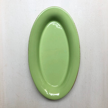Vassoio piccolo ovale - Linea Tavolozza - Virginia Casa Virginia Casa 26x15cm / Pistacchio