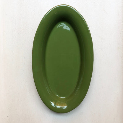 Vassoio piccolo ovale - Linea Tavolozza - Virginia Casa Virginia Casa 26x15cm / Basilico