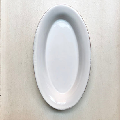 Vassoio piccolo ovale - Linea Tavolozza - Virginia Casa Virginia Casa 26x15cm / Bianco
